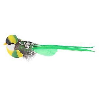 Baguette de chat Recharge Teaser Jouets Oiseau à plumes avec cloche Chat Teaser Attachment Chat Stick Jouet Tête de remplacement pour chats d’intérieur