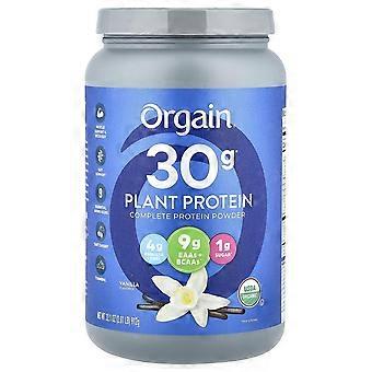 Orgain, Protéines végétales complètes en poudre, Vanille, 912 g (2,01 lb)