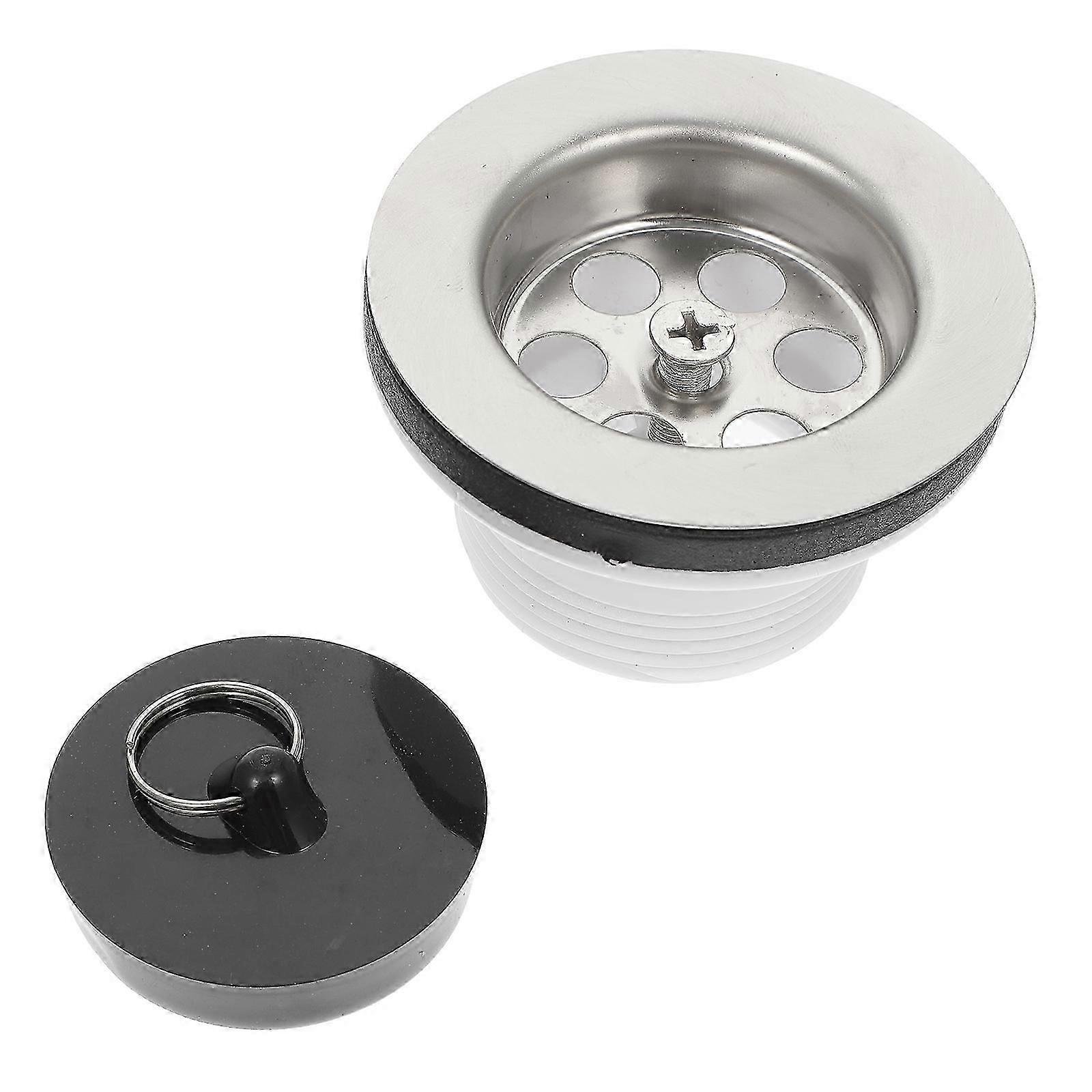 Kitchen Sink Stopper Anti Clogging Function with 3Pcs Bath Stopper Accessories