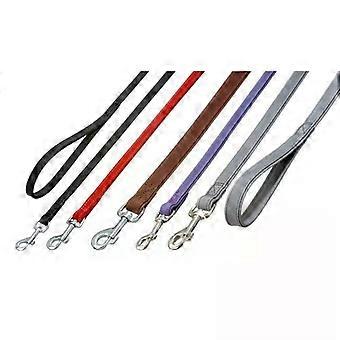 BUFFALO LEATHER DOG PUP lead LEASH SMALL 1M LONG X 1.4 CM WIDE
