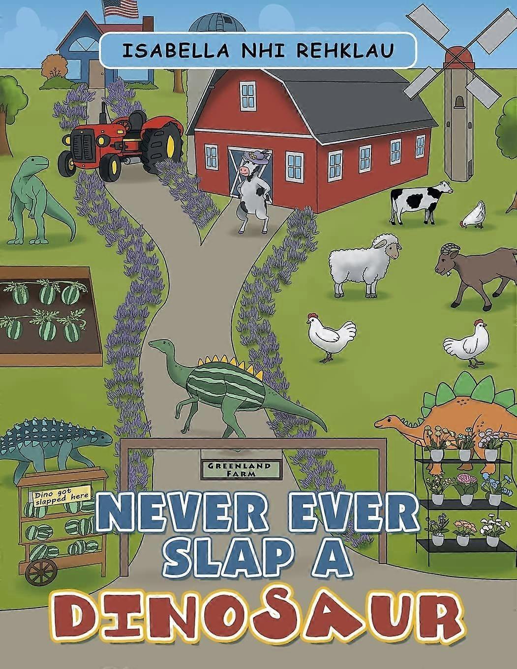 Never ever slap a dinosaur