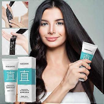 Protein Correcting Hair Straightening Cream, Silk Gloss Hair Straightening Cream Nourishing Smoothing S05