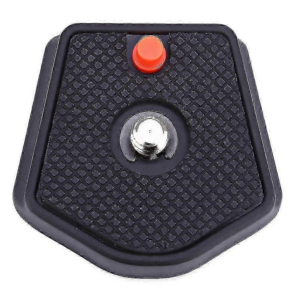 Placa de liberação rápida da câmera 1/4 polegadas para Manfrotto 7321yb Mkc3-h01 Mkc3-h02