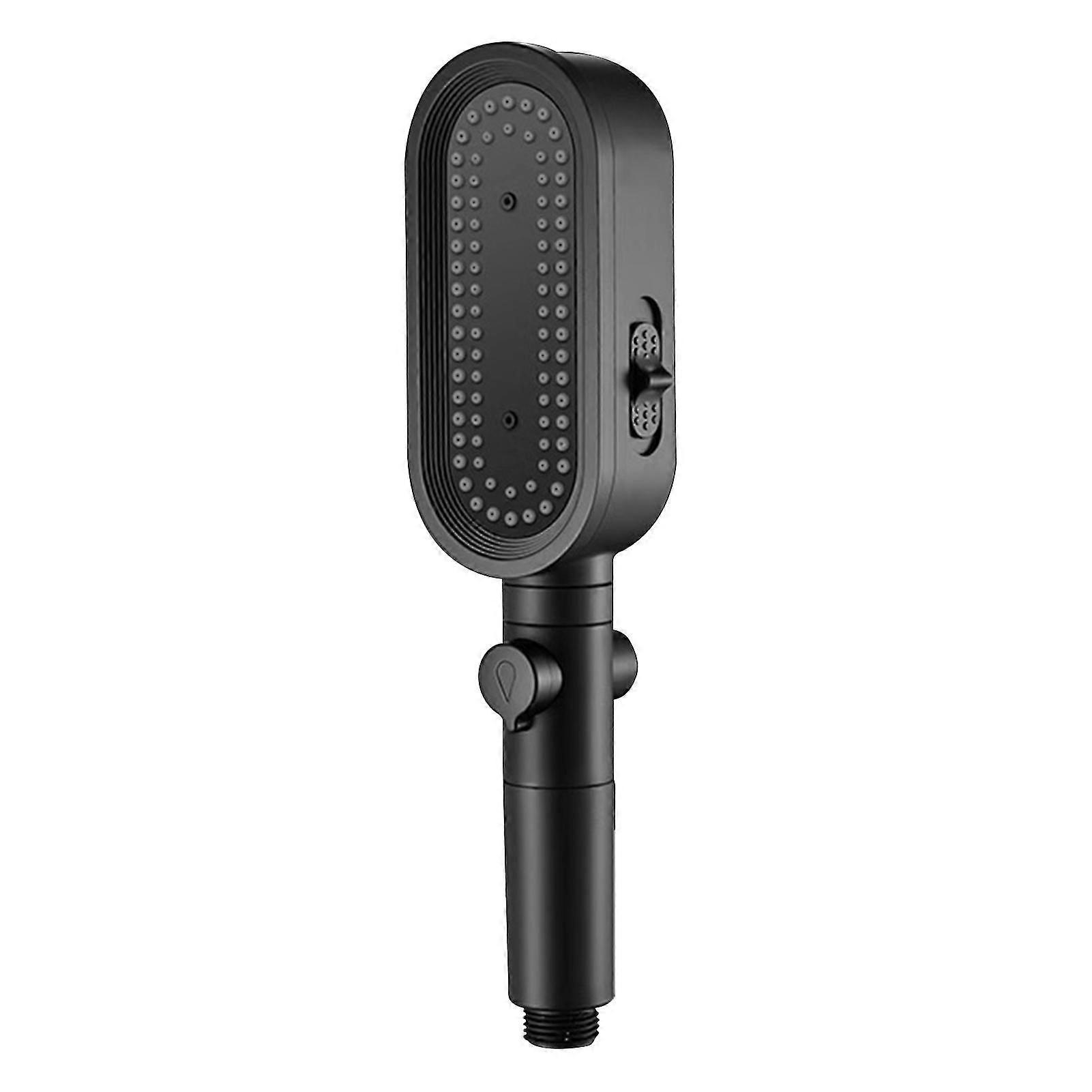Pressurised Shower Head Replacement, High Pressure One Press Water Stop Function Showerhead