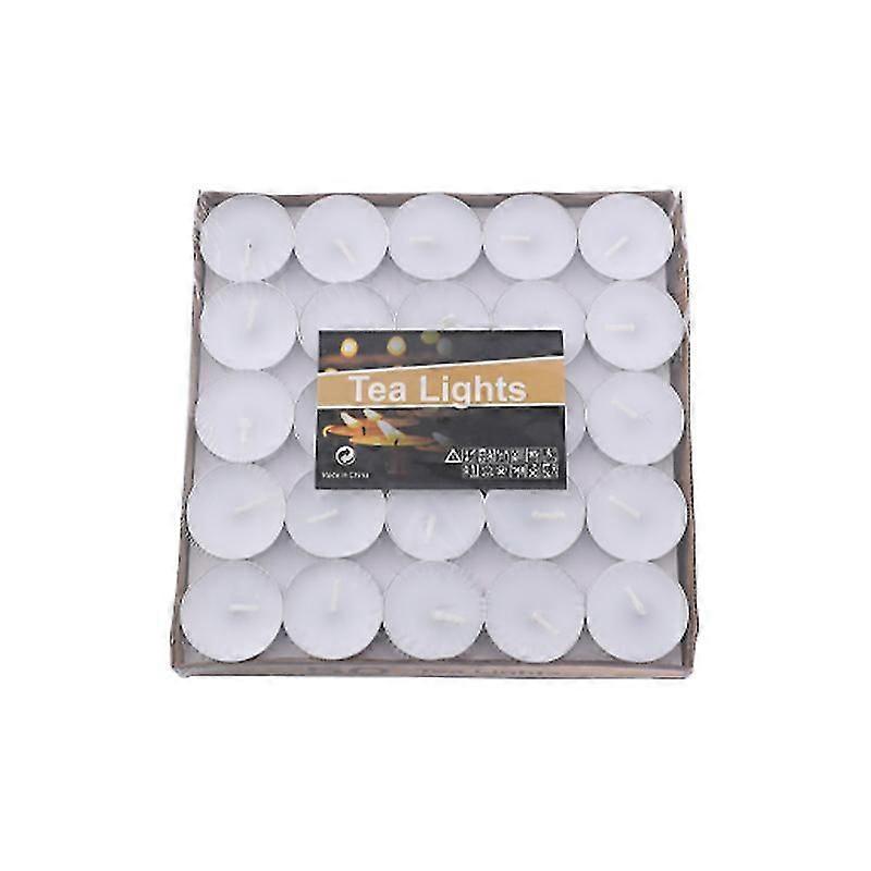 4hour Tea Lights Candles (50 Pack)