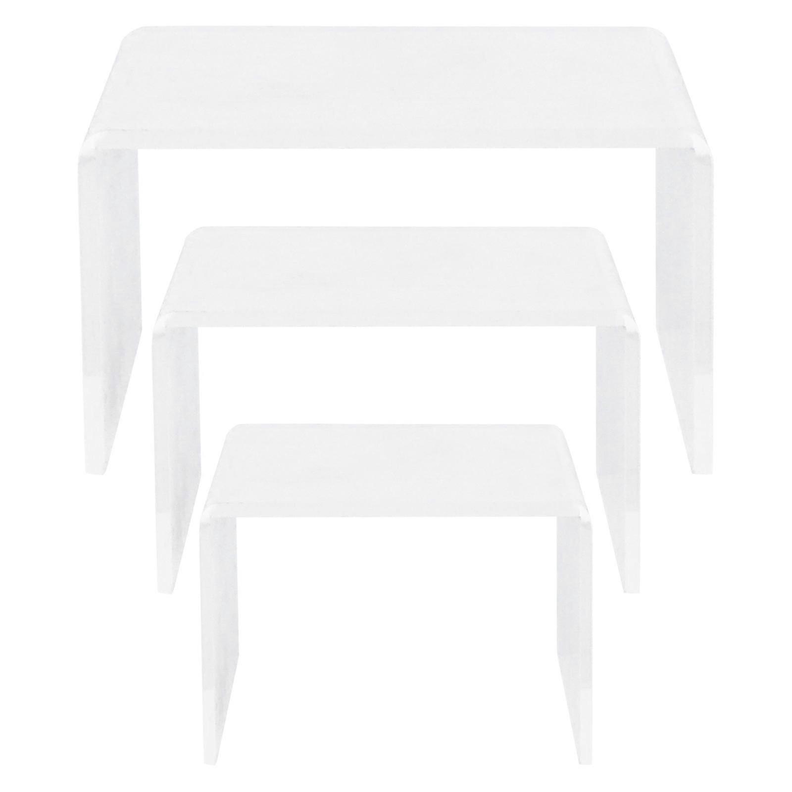 Acrylic Transparent Display Rack for 3Pcs Items