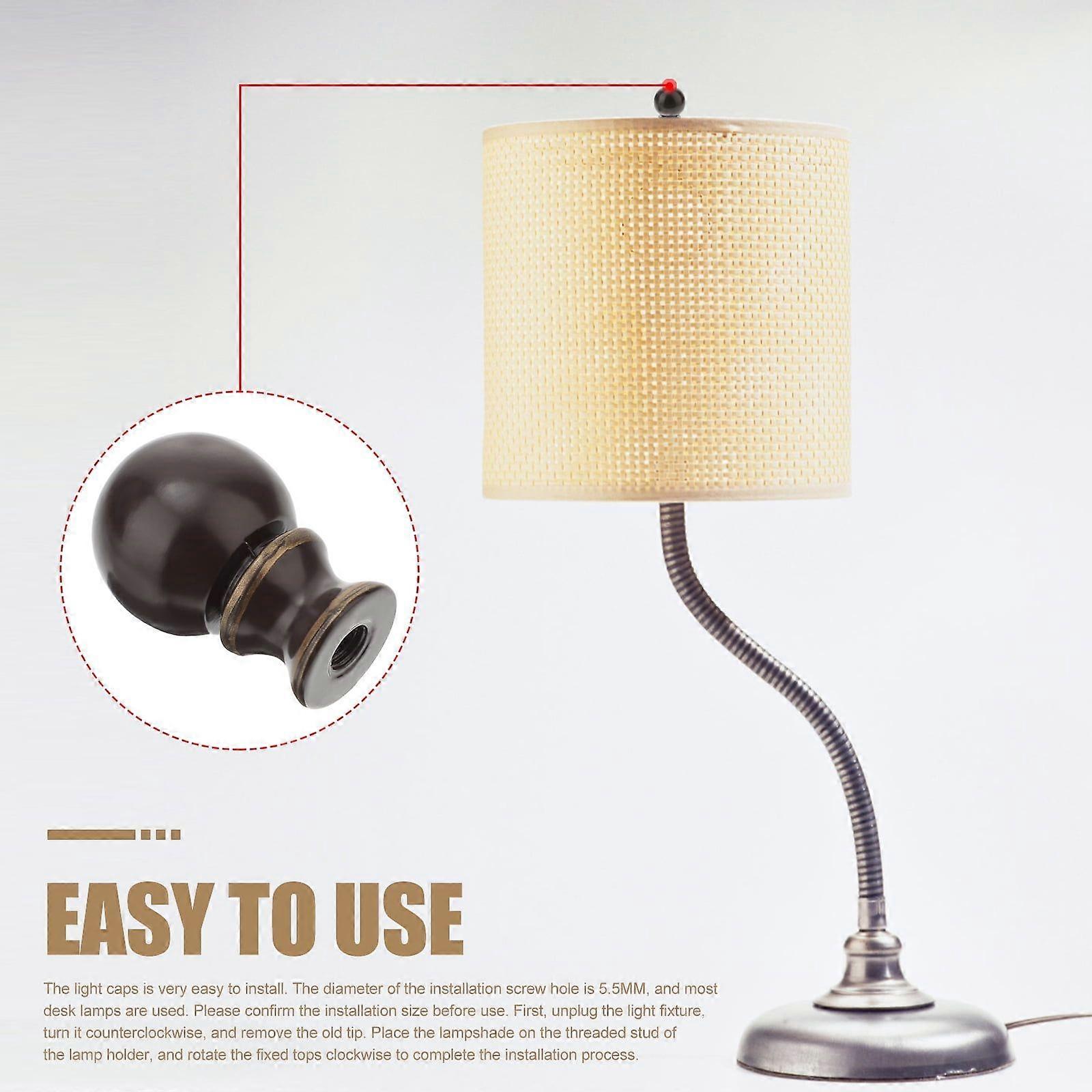 Two lamp top spherical lamp caps, knobs, lamp shades, spherical lamp tops, decorative knobs