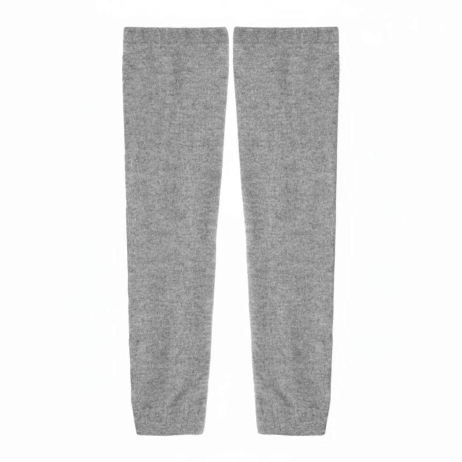 Cashmere Leg Warmers, Over Knee Socks, Winter, Support, Black