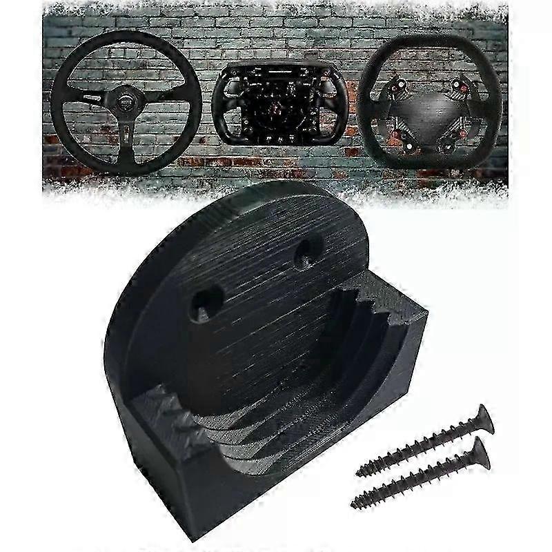 ABS Wall Mount Bracket Holder compatible with Thrustmaster Steering Wheel Accessories