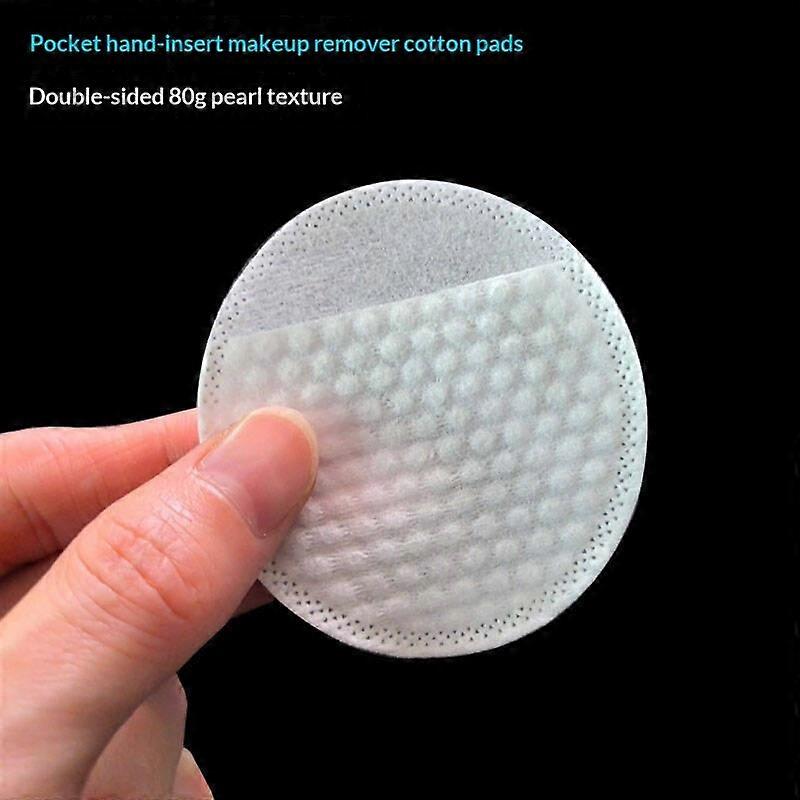 High-quality Disposable Cotton Pads 120pcs for Quick Makeup Touch-up