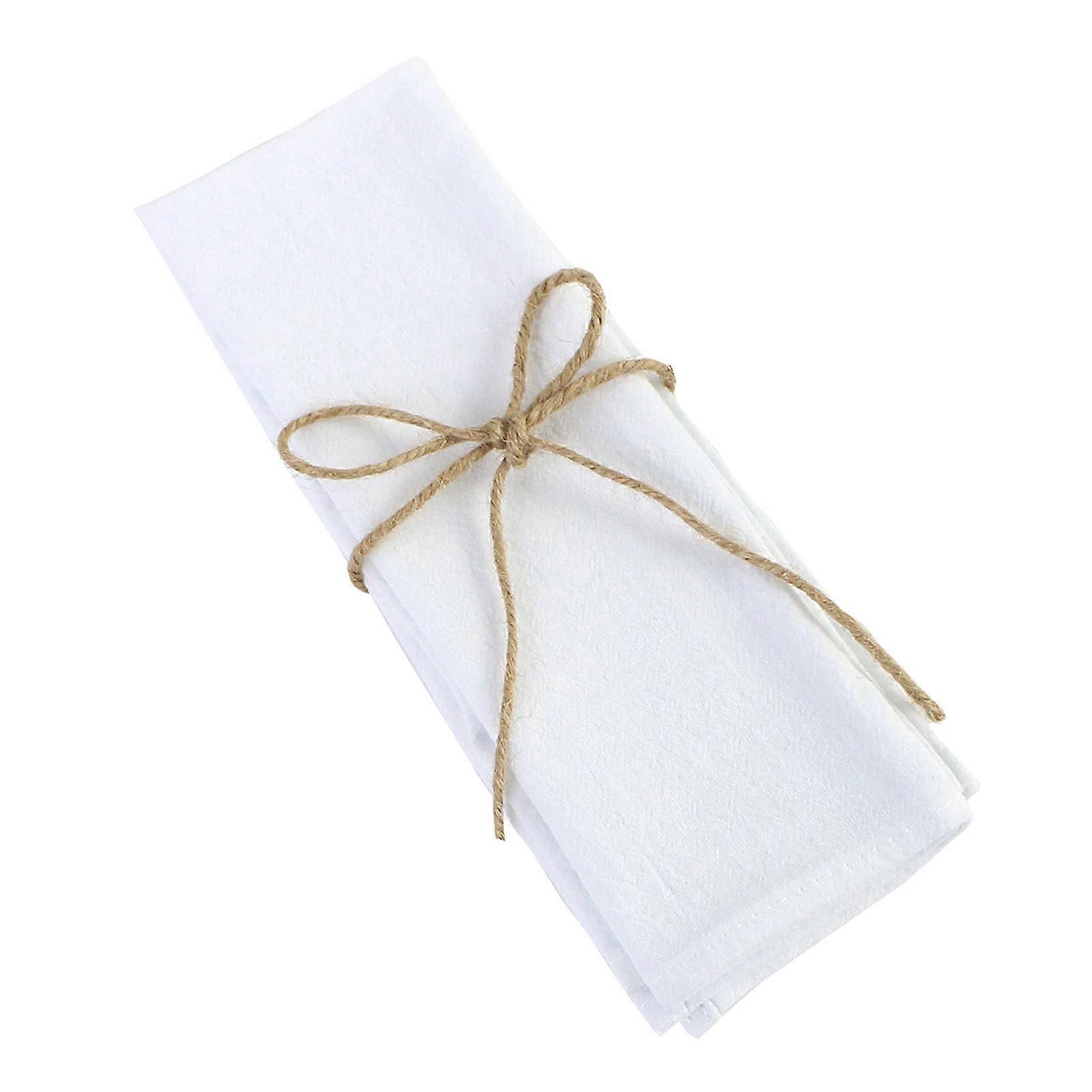 Solid Color Boho Cloth Napkins for Dining Table and Decoration Use