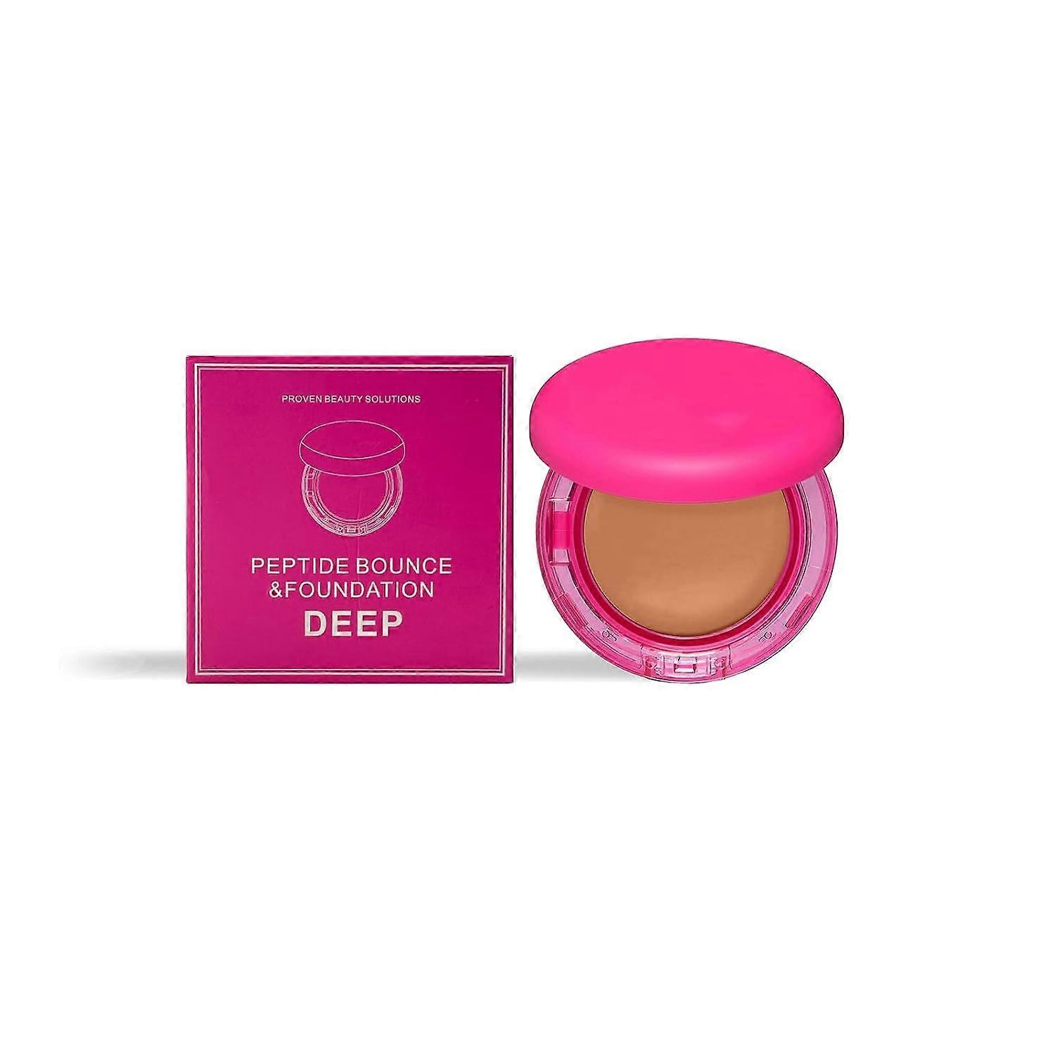 Deep Skin Tone Foundation Stick, Hydrating Buildable Face Coverage