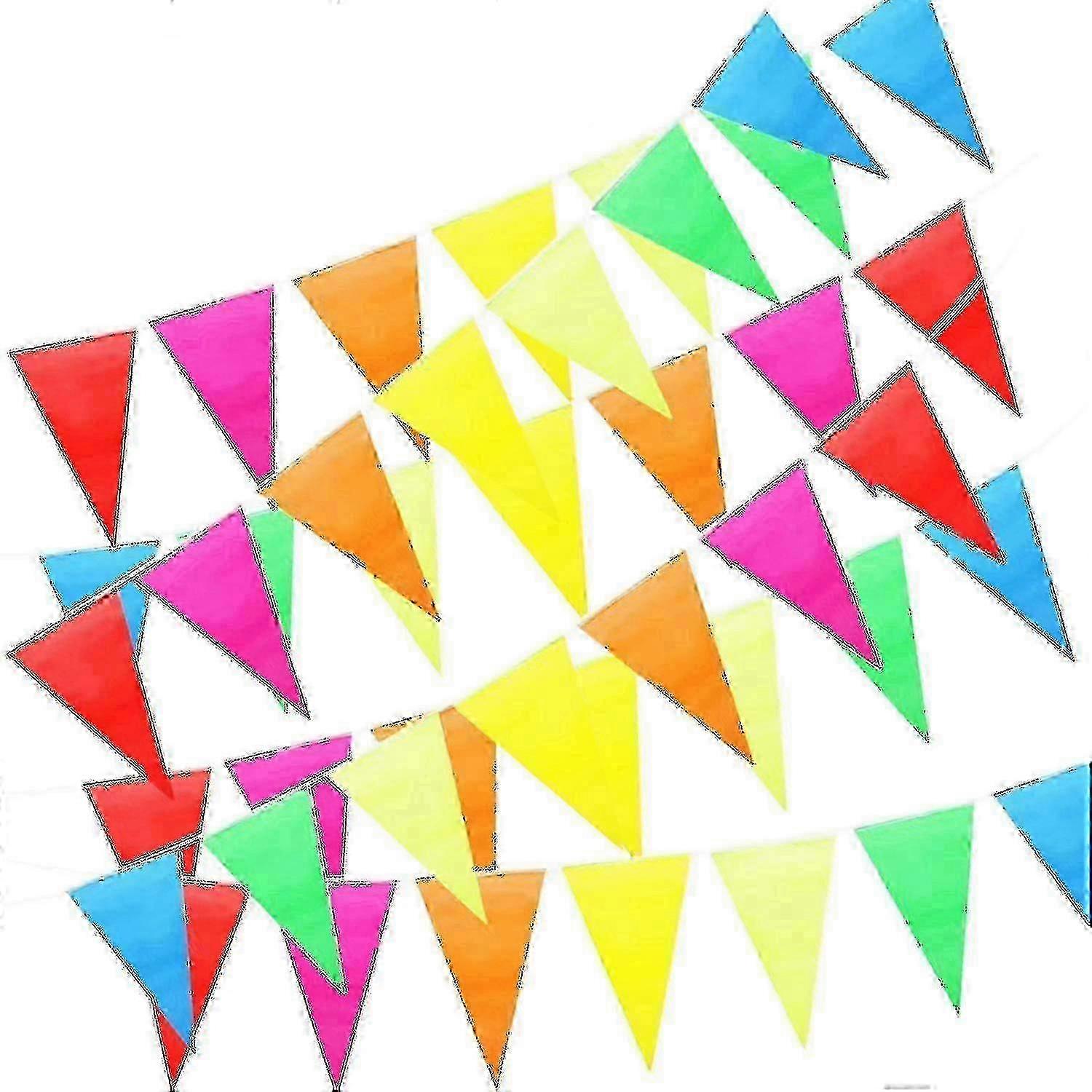 Nylon Triangle Pennant Garland 50m