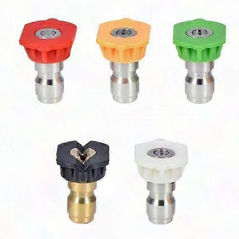 7 High Pressure Nozzle Tips for Power Washers