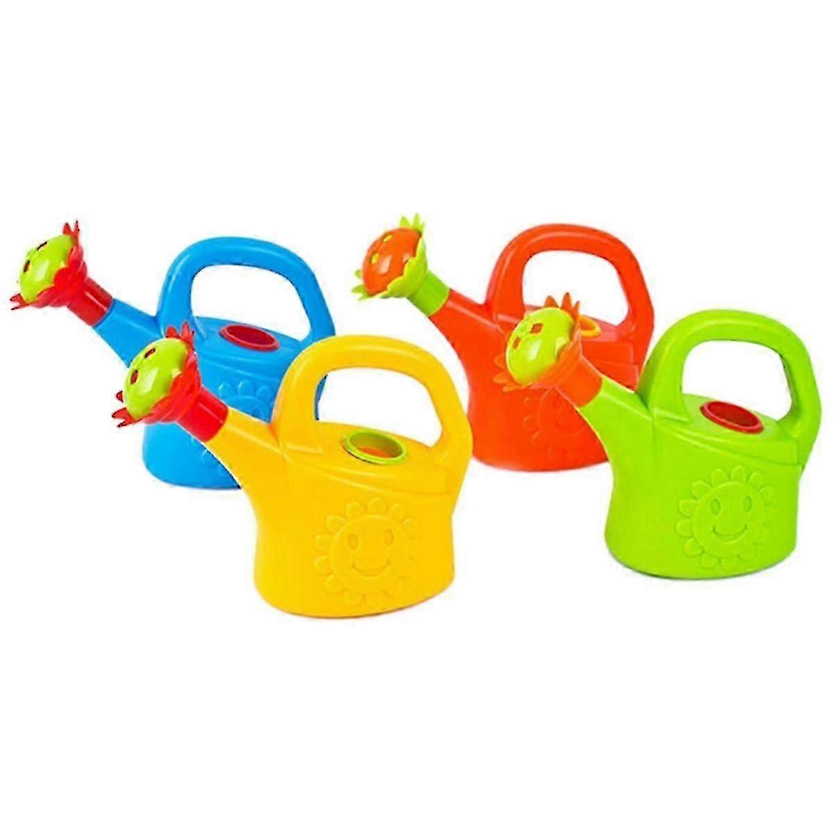 4PCS Kids Plastic Watering Cans