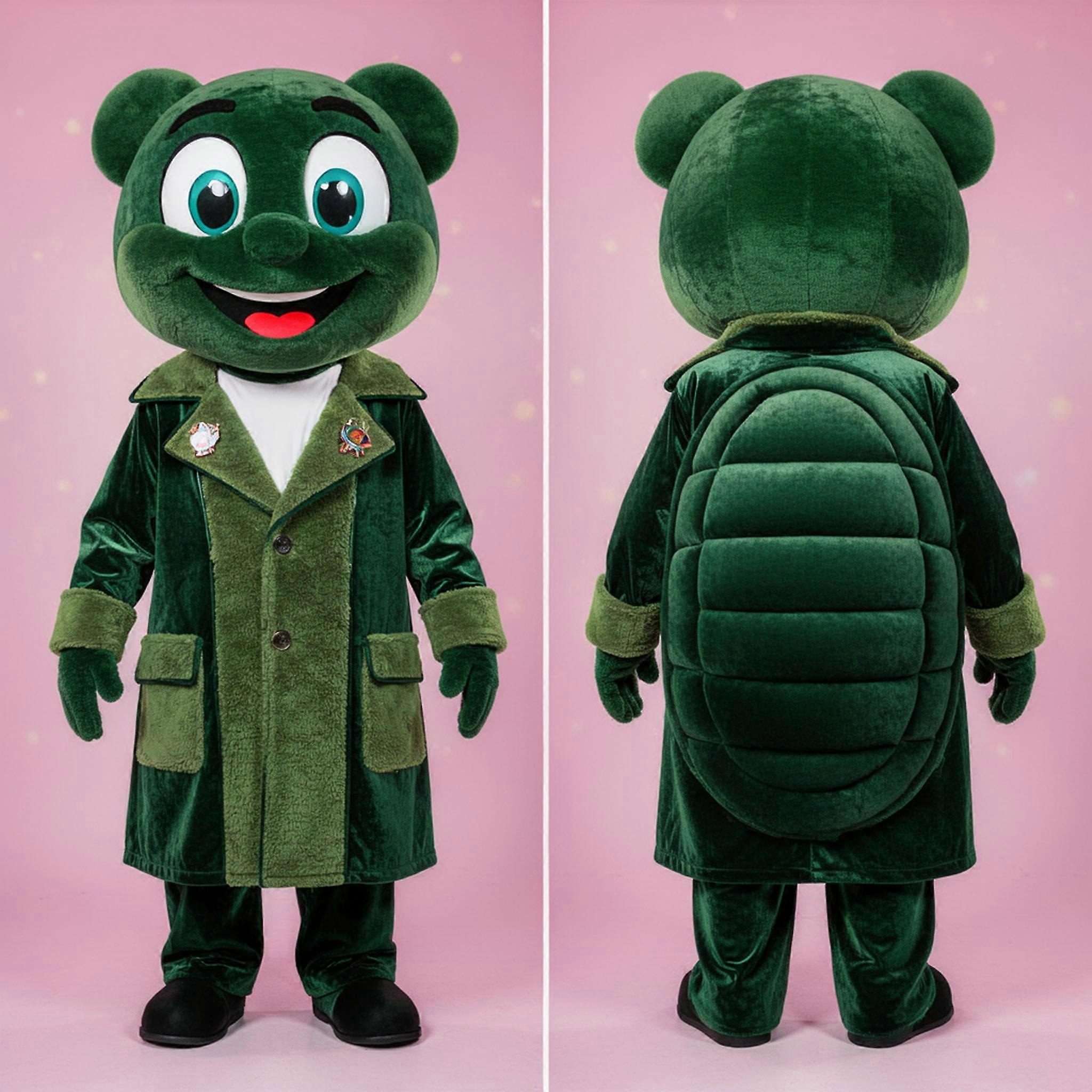 MASTICOT Forest Green Playful Ring Master Mascot
