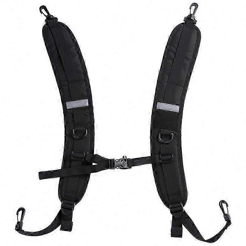 Backpack Dry Bag Adjustable Padded Shoulder Straps, Black