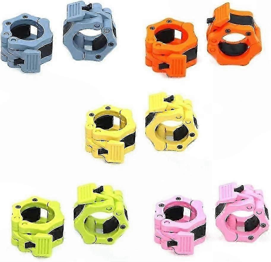 8 Pieces Hex Nut Spin Collars Bar Set - Reliable Replacement Parts