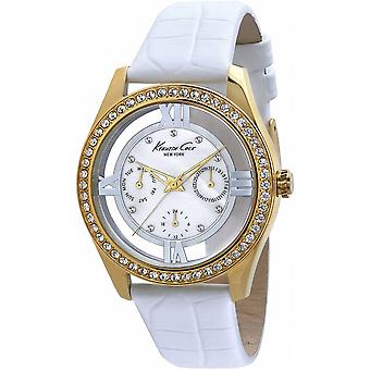 Kenneth cole brooklyn Quartz Analog Woman Watch with IKC2793 Cowskin Bracelet