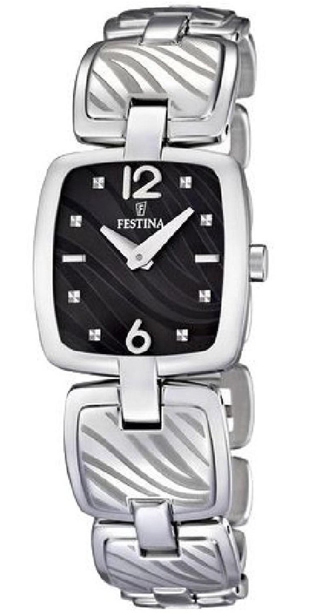 Montre Femme Festina Mademoiselle - F20745-3 Bracelet Acier Doré sur