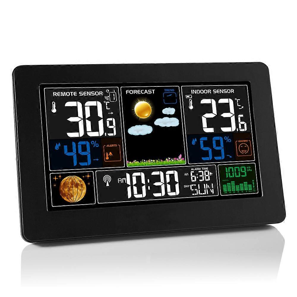 Splash-proof Bluetooth Weather Station, Real-time Forecast Thermometer