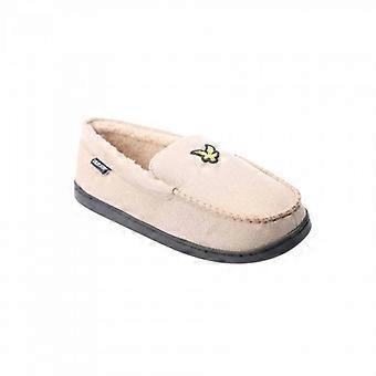 Lyle & Scott Herr Aspen Konstmocka Mockasin Tofflor