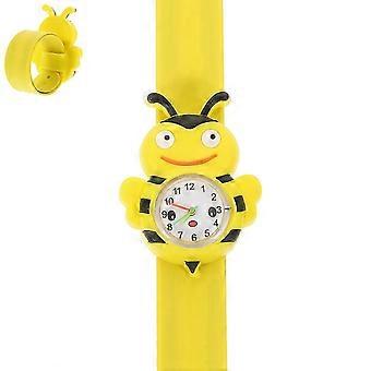 Cartoon Bee Kids Watch Kids Slap on Watch Lovely Children Wrist Watch Gift CSC-WHBYV