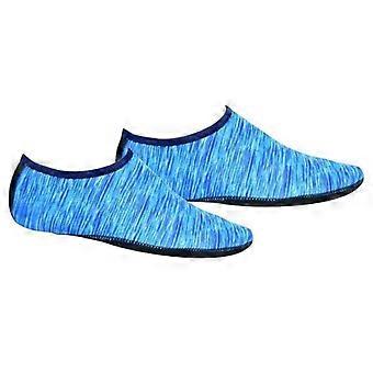 2-3 of Water Shoes Stretchy Socks Yoga Swim Shoe Dive Sock Blue XXL