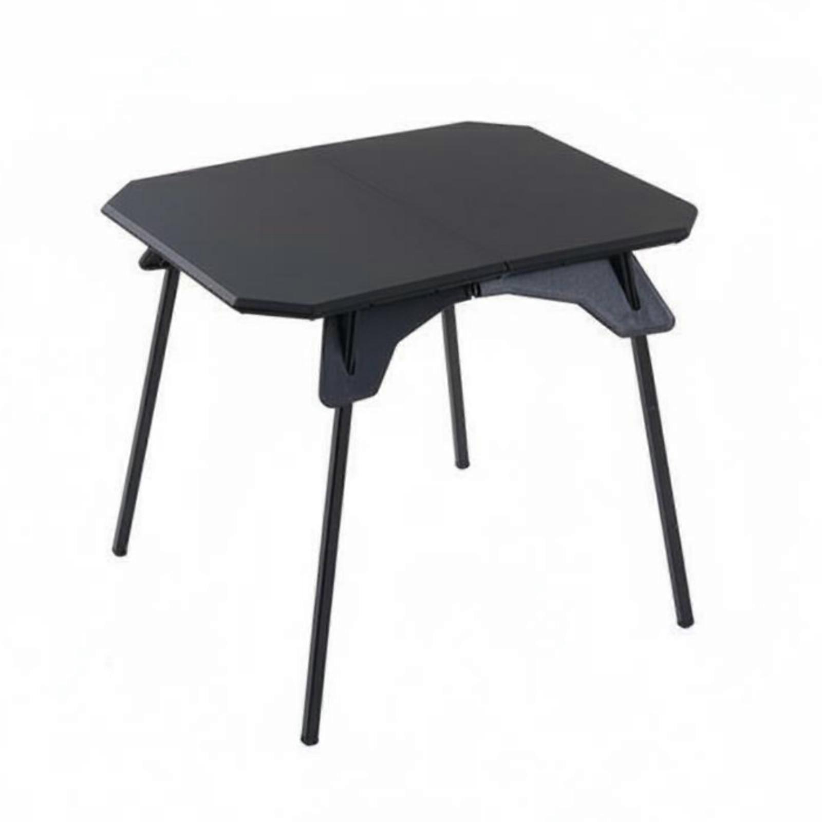Folding Picnic Table Lightweight Height Adjustable Camp Table Foldable Outdoor