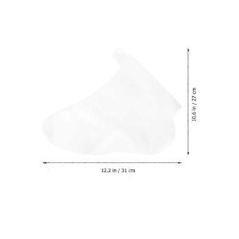 Clear Foot Covers Disposable for Outdoor Protection 200Pcs Pack