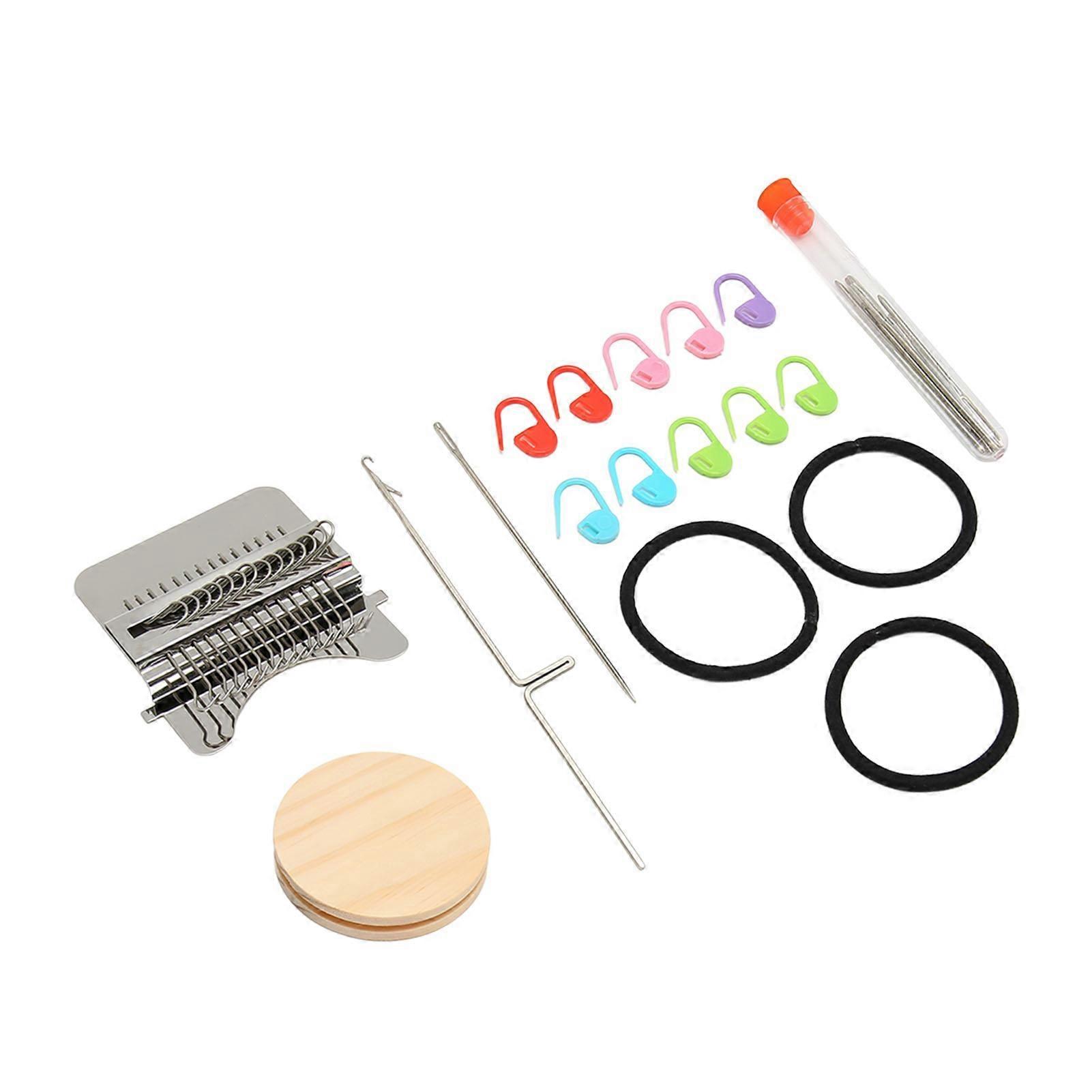 Mini Knitting Machine Simple Operation Mini Loom Machine DIY Hand Knitting Machine for Home