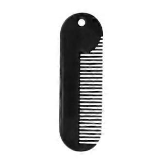 Pente de barba Carteira Pente Pente de bolso Escova de barbear Pente de cabelo pequeno Pente de viagem multifuncional Pente de bigode para homem