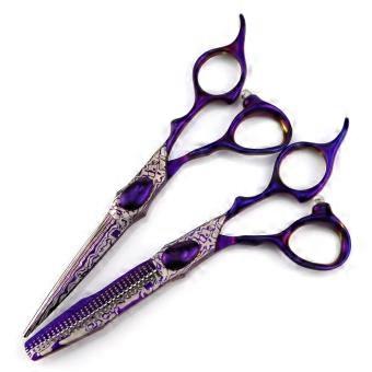 6 Inch Professional Hair Cutting Scissors 440c Stainless Steel Barber Shears Ultra Sharp Ergonomic Design