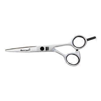 Glamtech Pro Hairdressing Scissors 5.5 Inch White Barber Cutting Shear