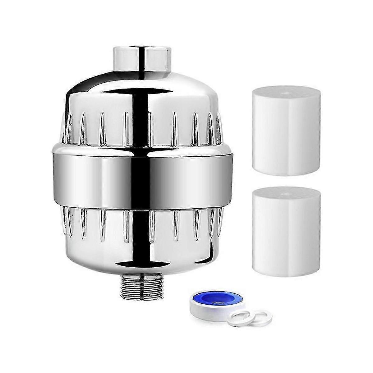 25-Stage Inline Shower Water Filter