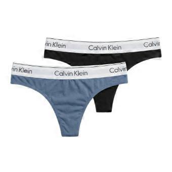 Calvin Klein Womens/Ladies Logo Thong (Pack of 2)
