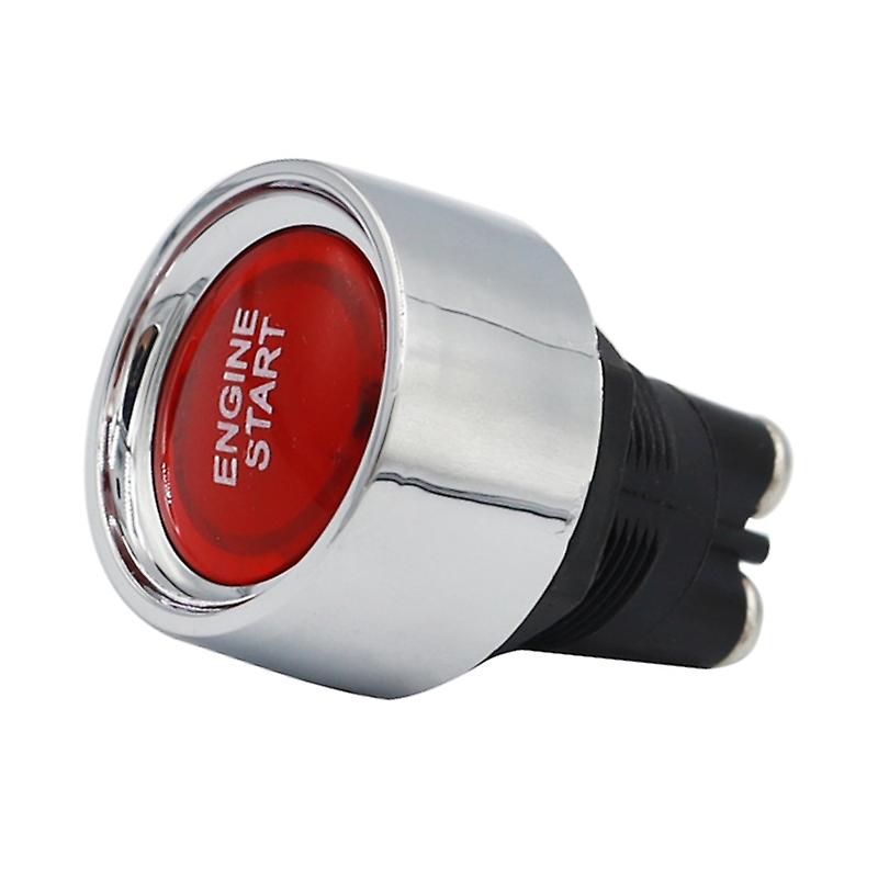 12v/24v Car Engine Start Push Button Keyless Convenient Professional Ignition Starter On Off Switch For Auto Accessories