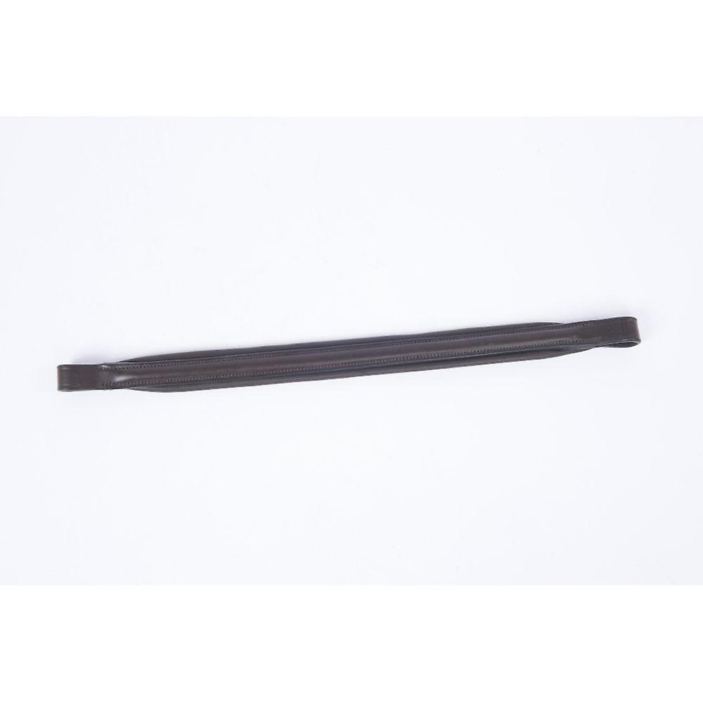 Collegiate Plain Browband Iv - Brown