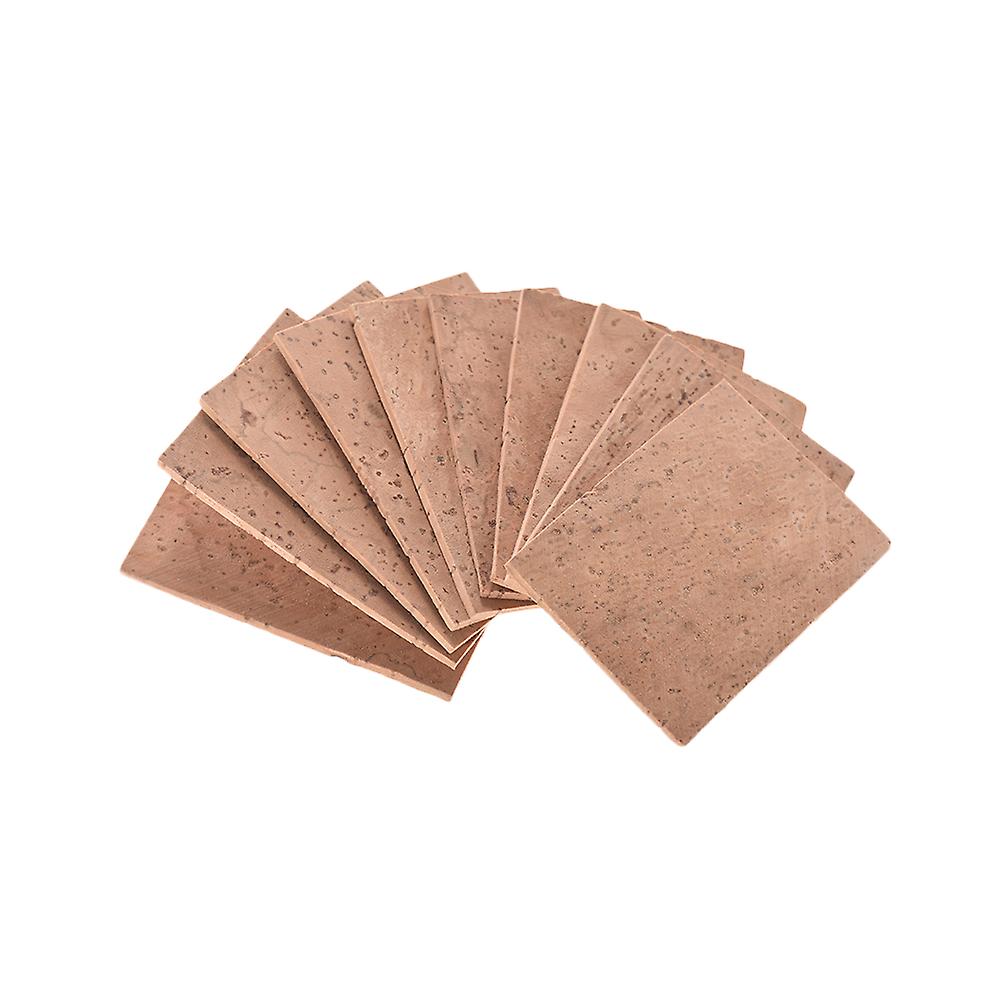 10pcs Universal Saxophone Sax Neck Joint Cork Sheet Wind Instrument