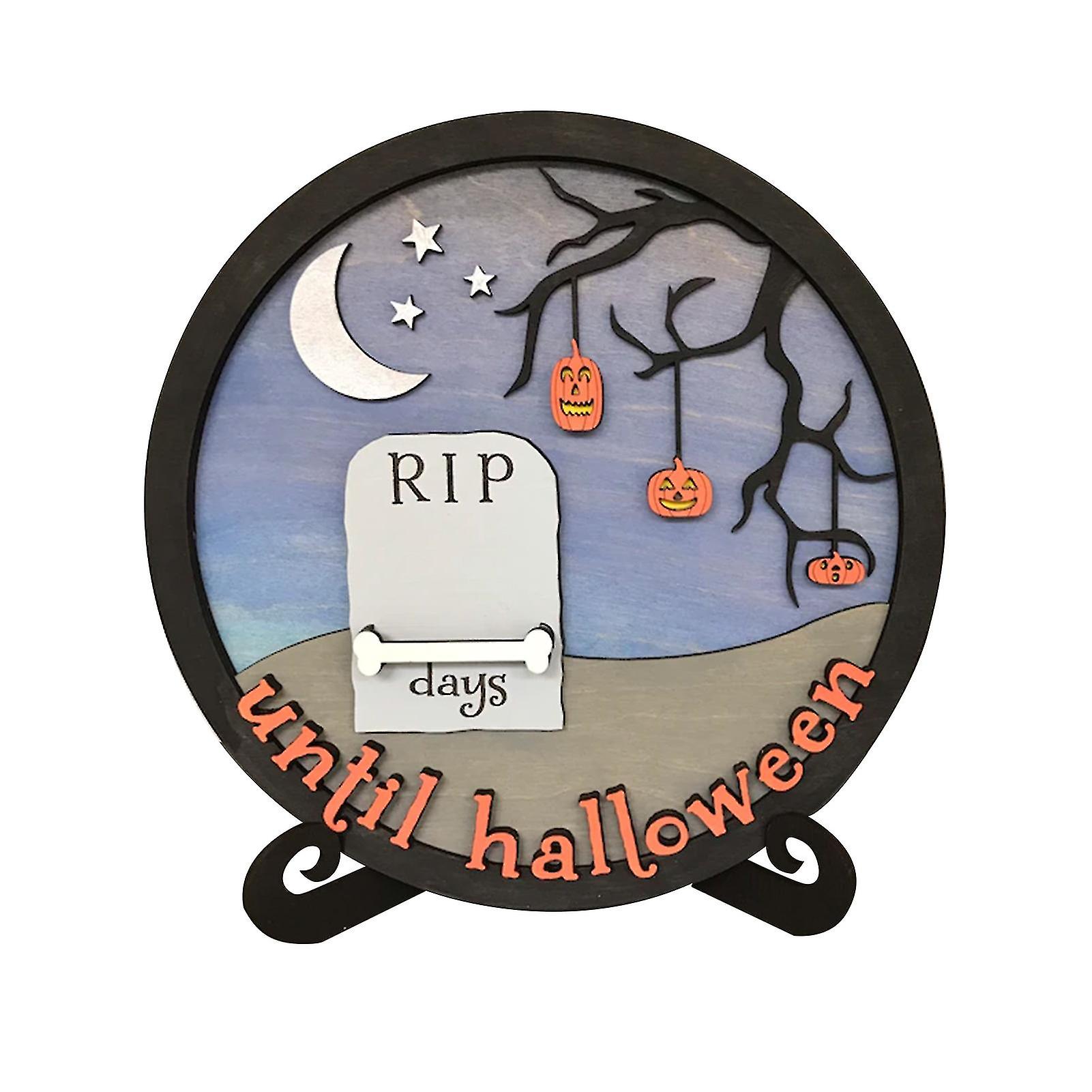 Countdown Calendar For Halloween Creative Sturdy Beautiful For Use At Home School Classroom Office