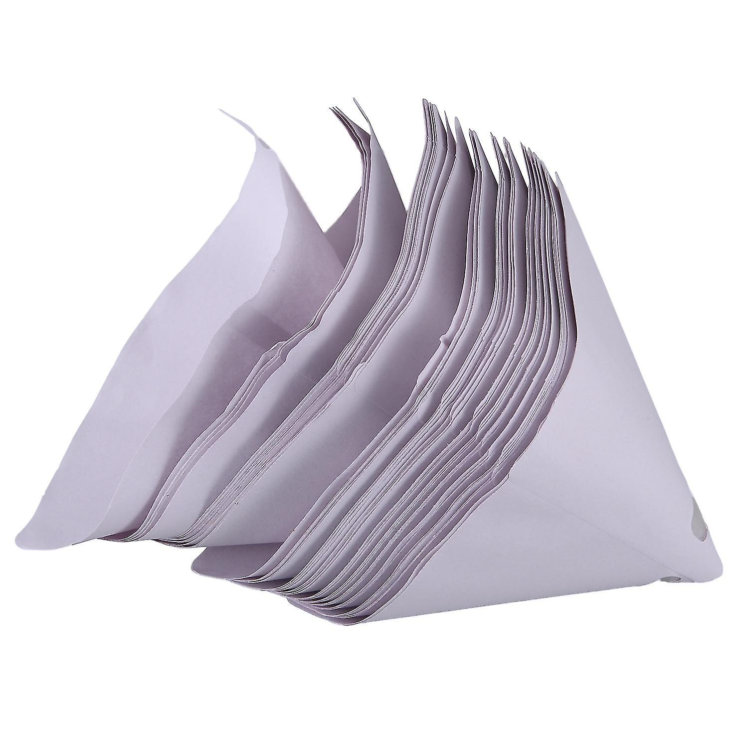 50pcs Fine Paint Paper Strainers (150 Micrometer) Sieve Filter Mesh New