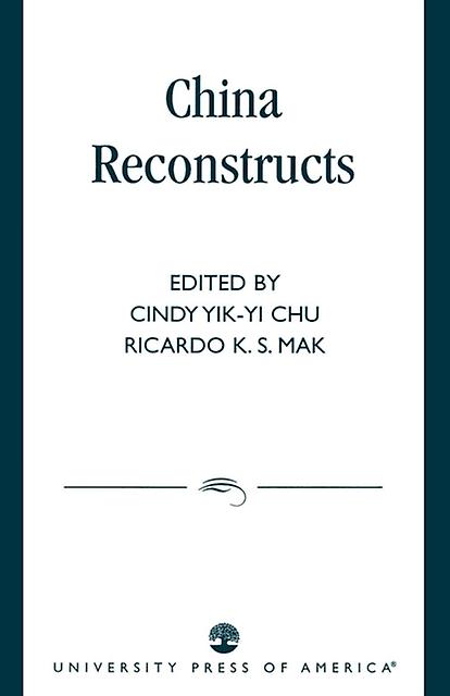 China Reconstructs Paperback Book