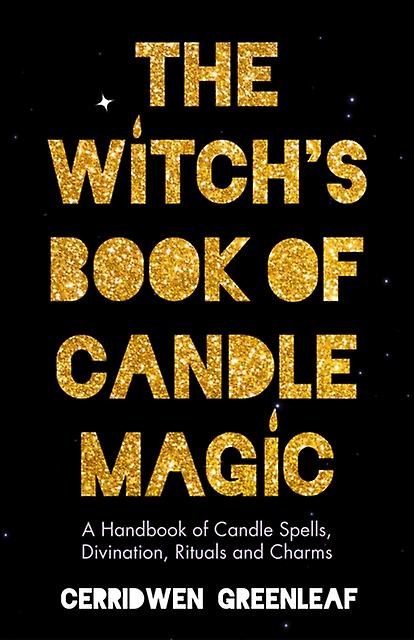 The Witchs Book Of Candle Magic by Cerridwen Greenleaf Paperback Book
