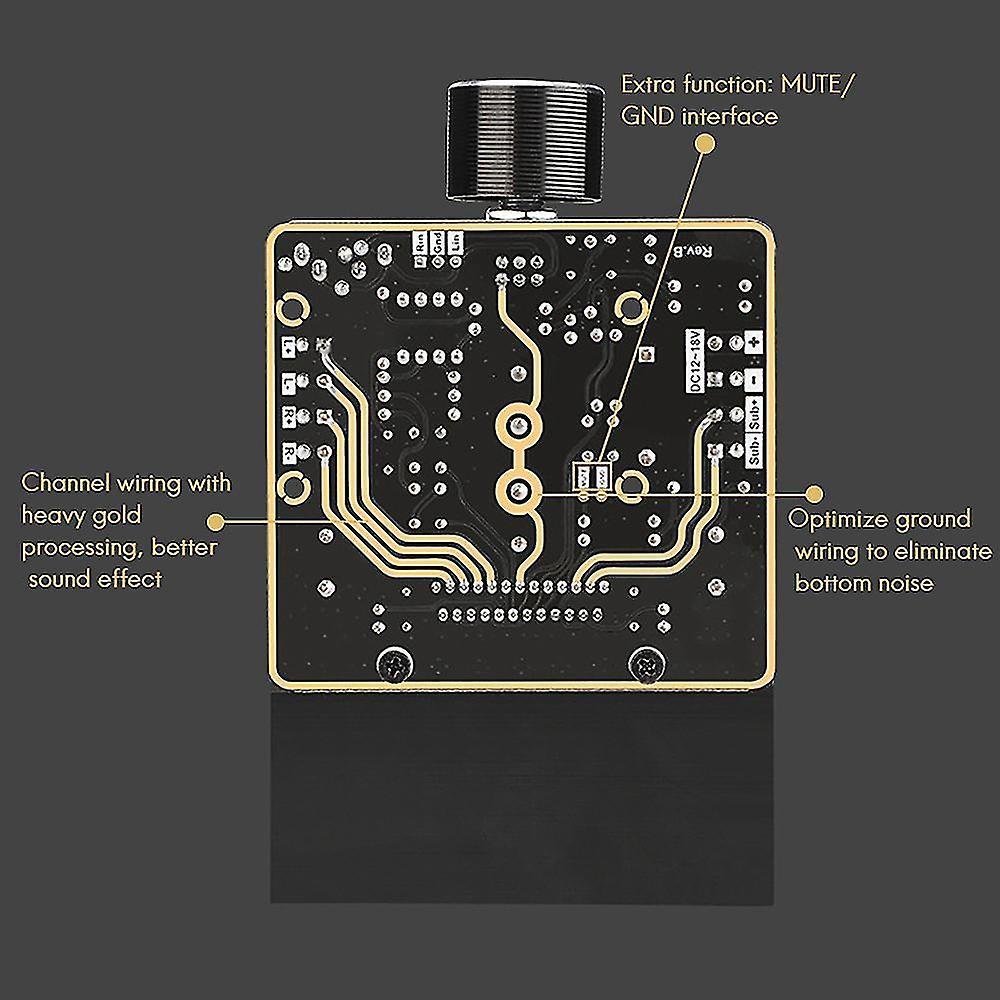 Tda7850 2.1 Channel Power Amplifier Board 2x80w Car Class Diy High