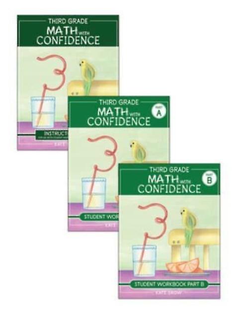 Third Grade Math With Confidence Complete Bundle by Kate Snow Paperback Book