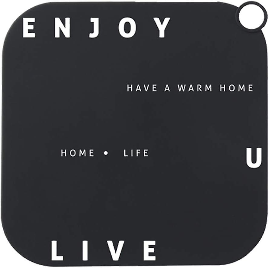 Square Drain Plug, Silicone Smell Proof, For Kitchen Sink And Bathroom(1pcs)