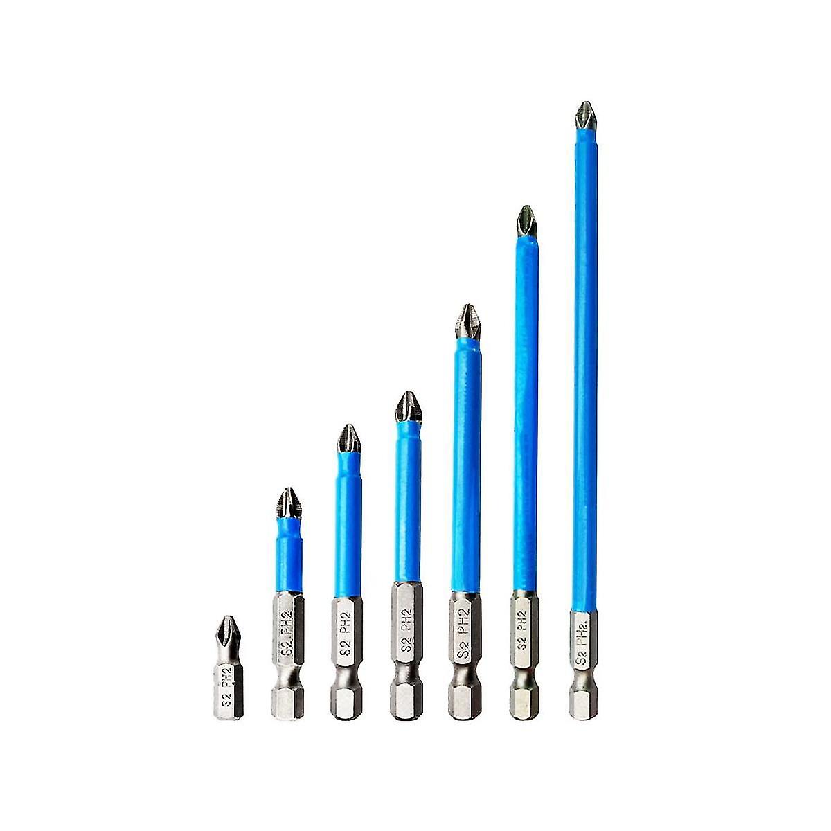 25/50/65/70/90/127/150 Non- -bit Drill Magnetic Ph2 Electric Screwdriver Bits Batch Head Wind Impac