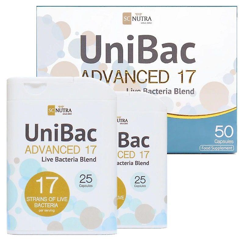SC Nutra UniBac Advanced 17 Probiotic Blend Caps 50