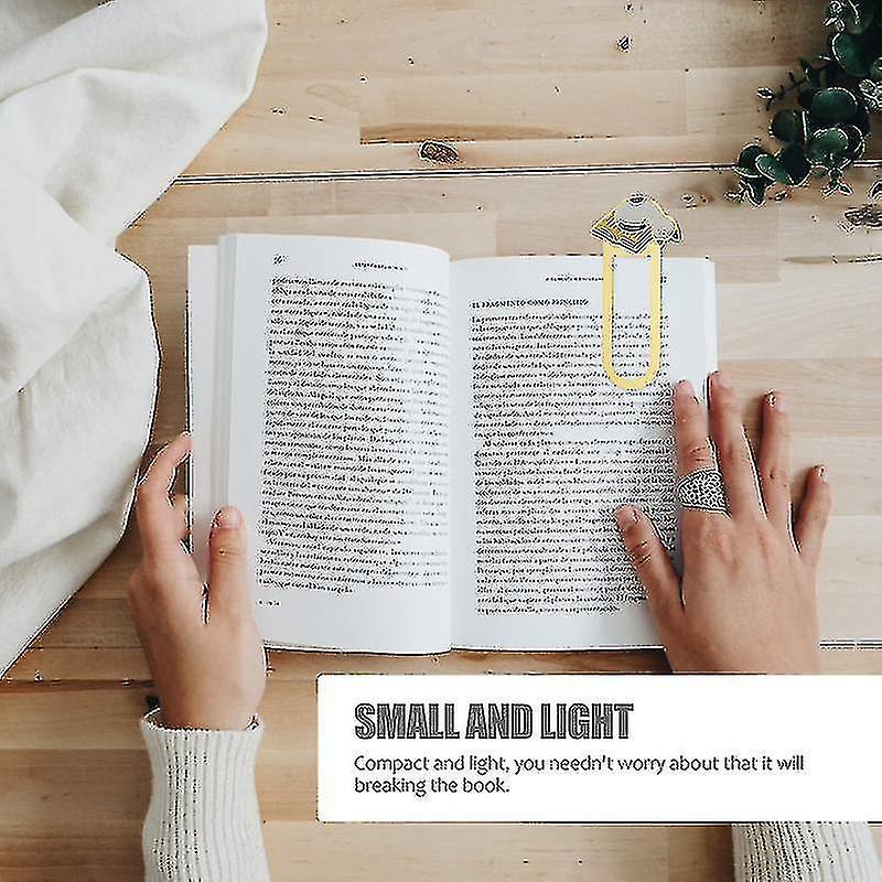 3pcs Creative Brass Bookmarks Students Stationery Creative Cat Shaped Bookmarks