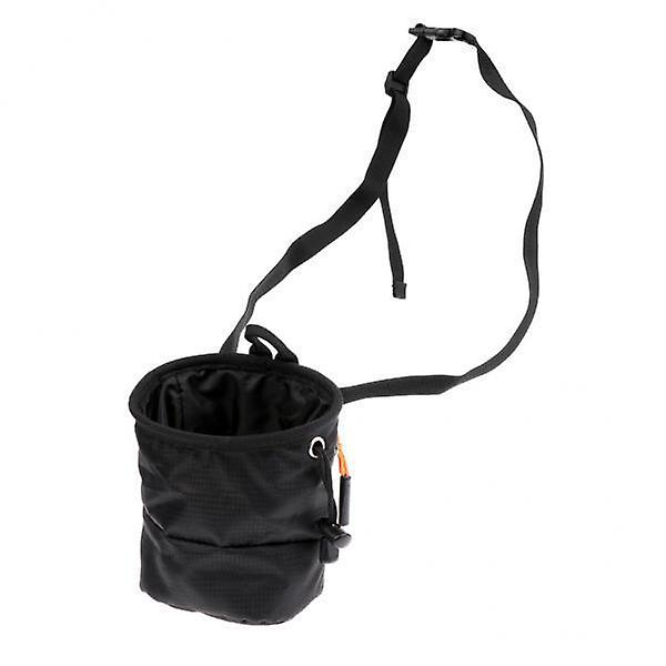 3xCuboid Rock Climbing Chalk Bag with Waist Belt & Zipper Pocket & Drawstring